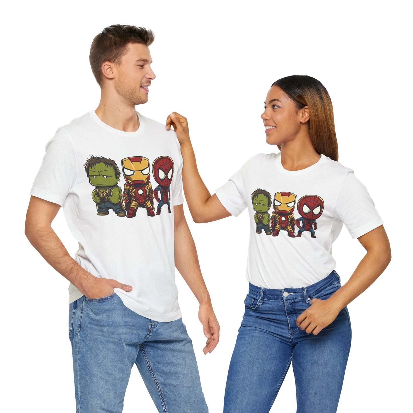 The Avengers Trio Tee – Unisex Jersey Short Sleeve