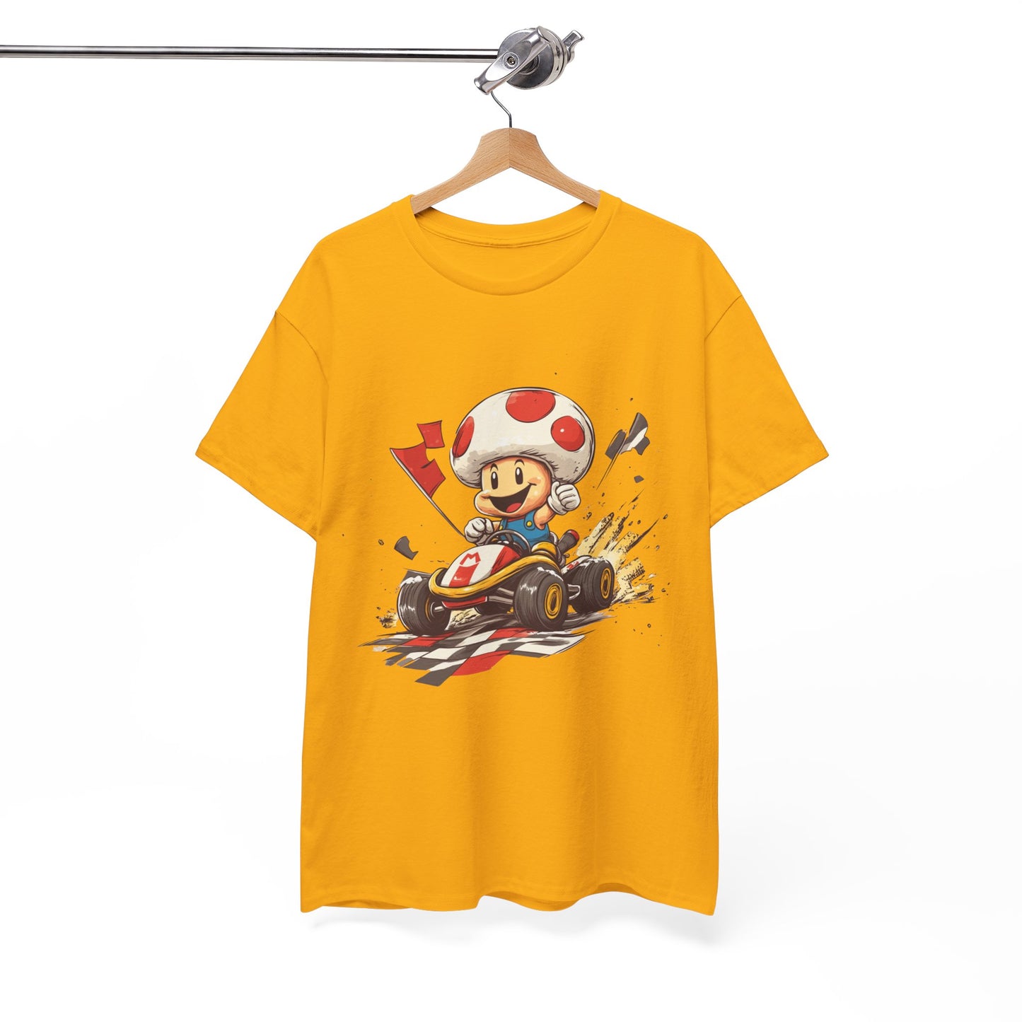 Toad's Victory Lap Tee – Nostalgic Fun for Kids and Adults!