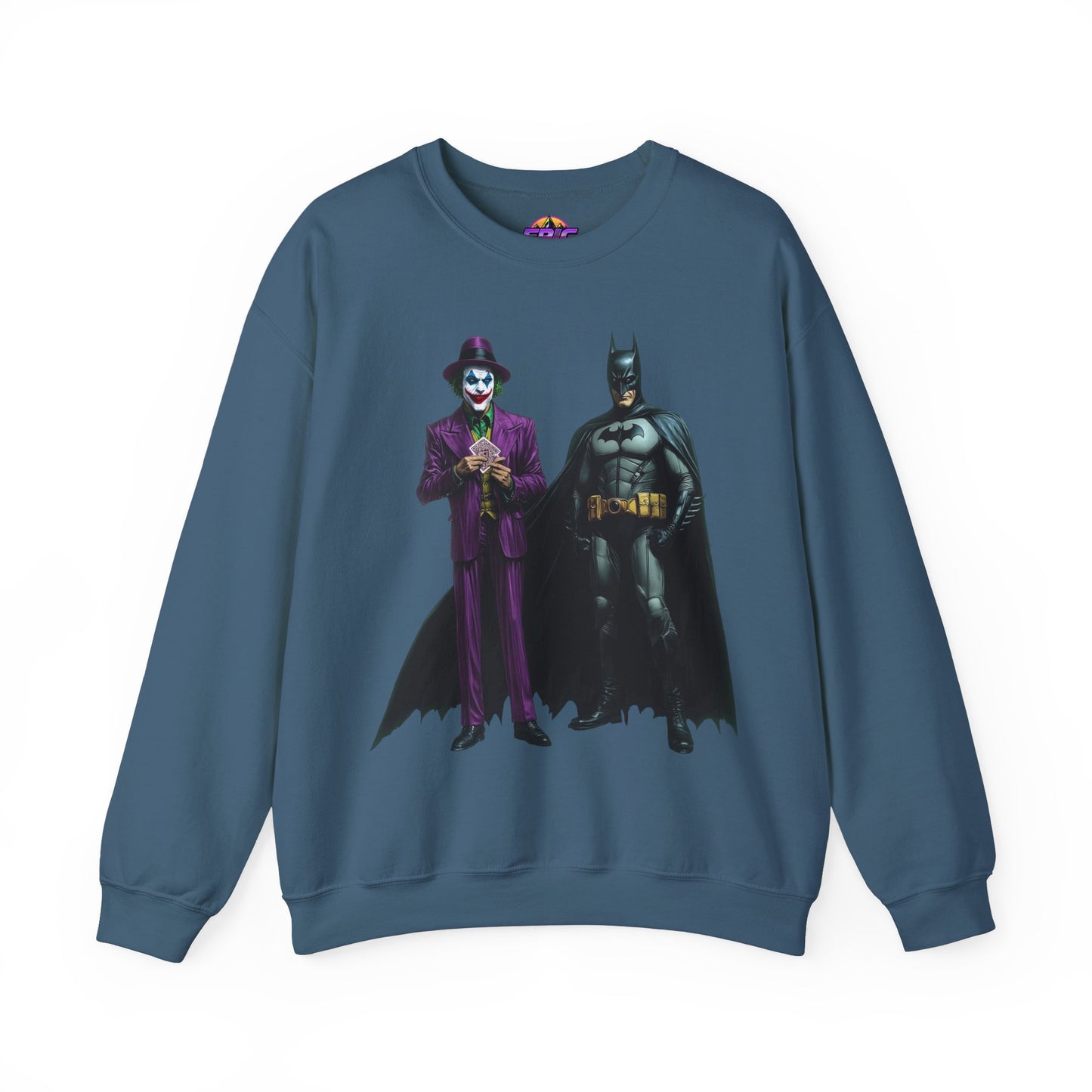 Legends of Gotham Sweatshirt: Batman vs. Joker - Crewneck Sweatshirt