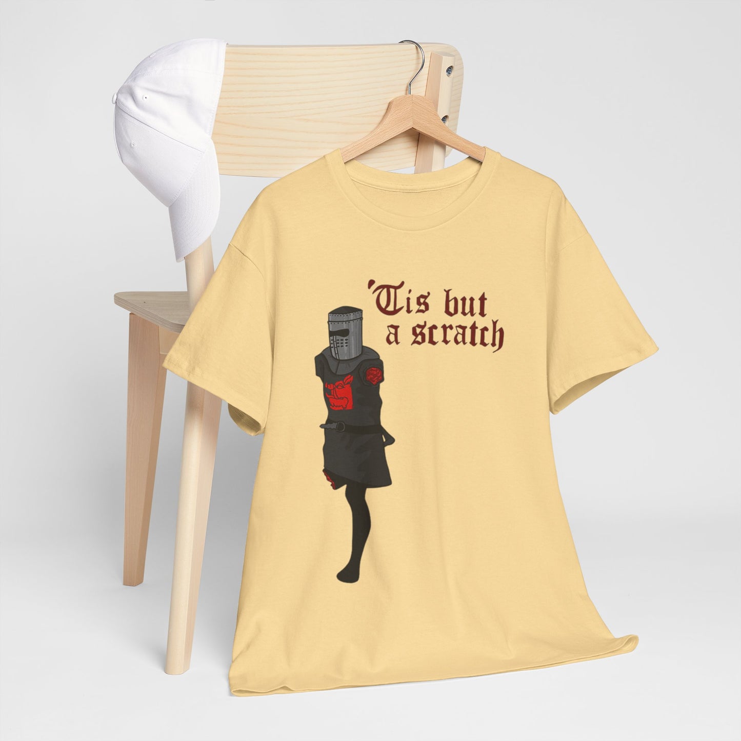 ’Tis But a Scratch – Unisex Heavy Cotton Tee