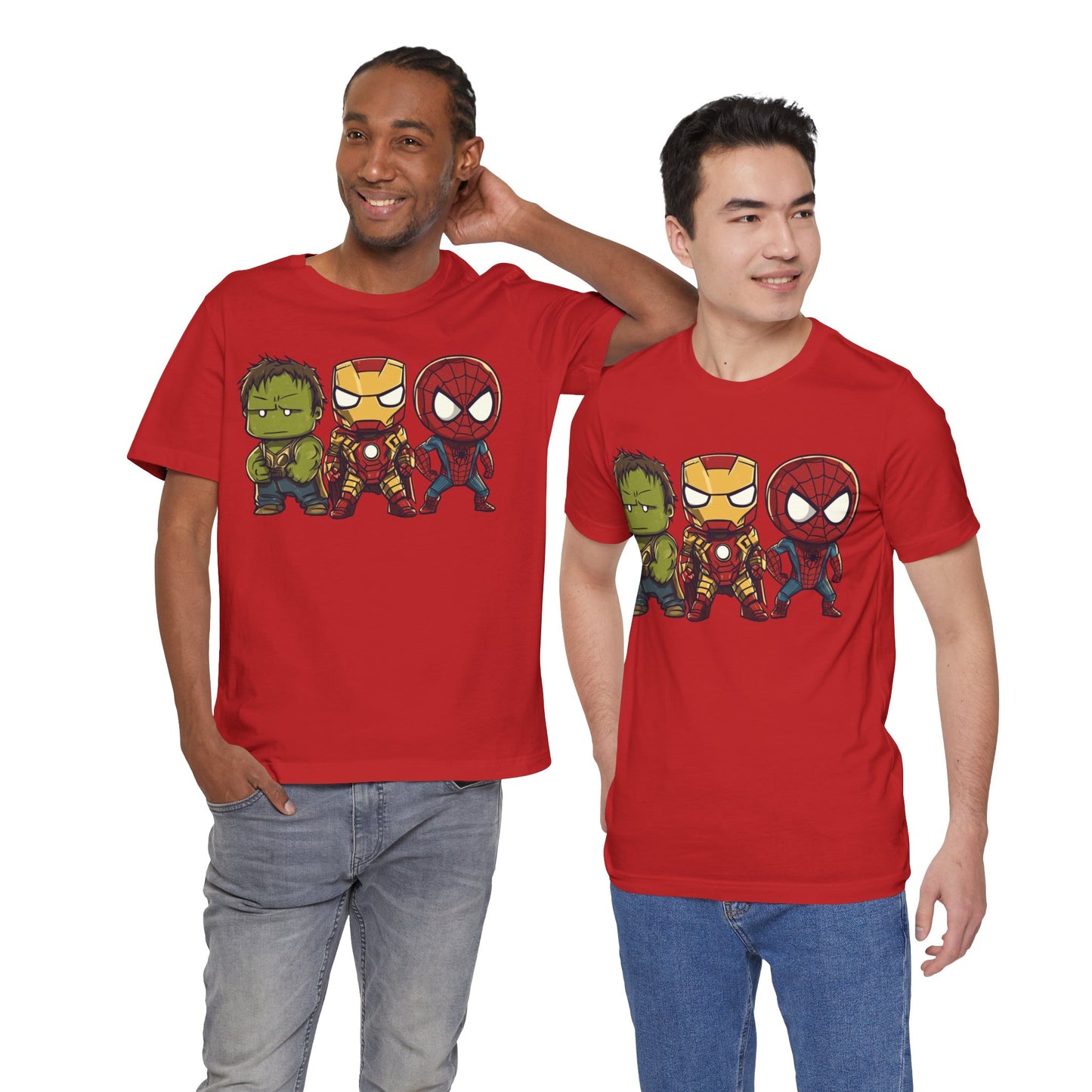 The Avengers Trio Tee – Unisex Jersey Short Sleeve