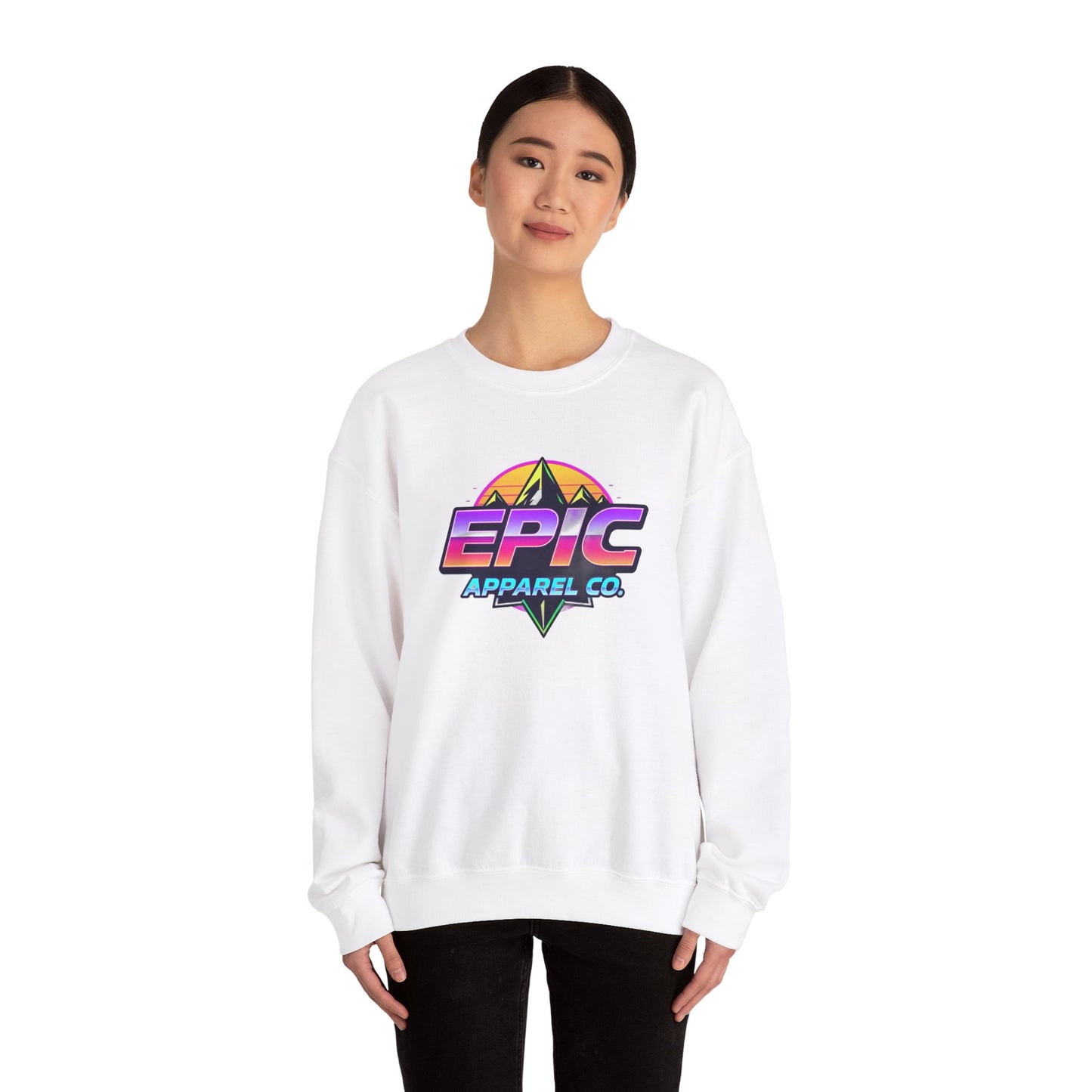 Unisex Heavy Blend Crewneck Sweatshirt – Cozy Comfort Meets Timeless Style