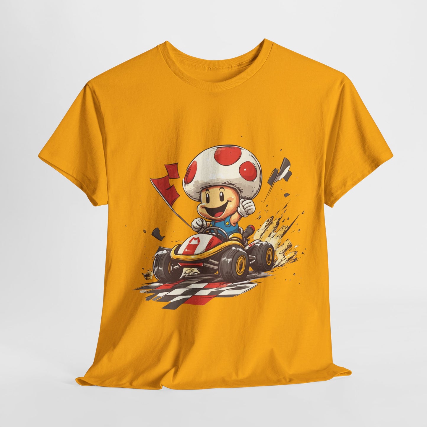 Toad's Victory Lap Tee – Nostalgic Fun for Kids and Adults!