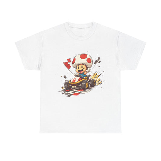 Toad's Victory Lap Tee – Nostalgic Fun for Kids and Adults!