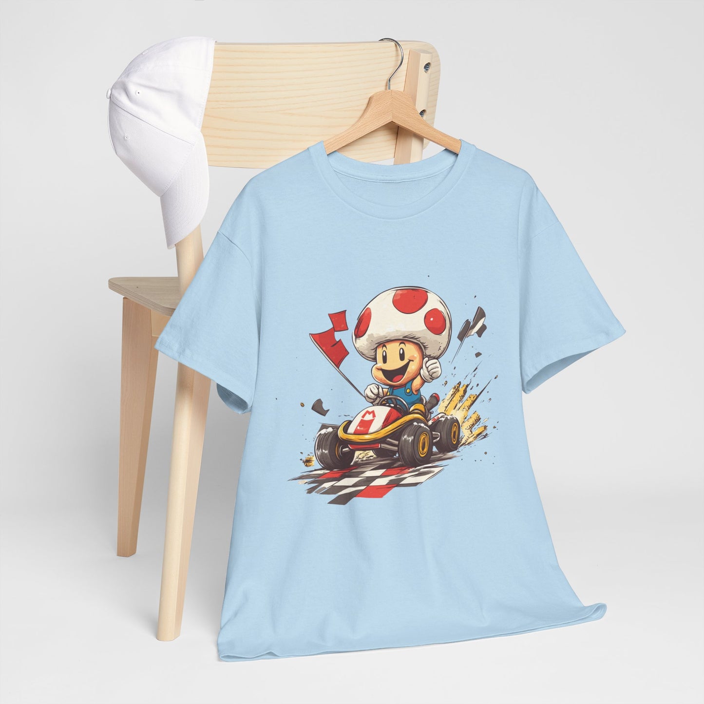 Toad's Victory Lap Tee – Nostalgic Fun for Kids and Adults!