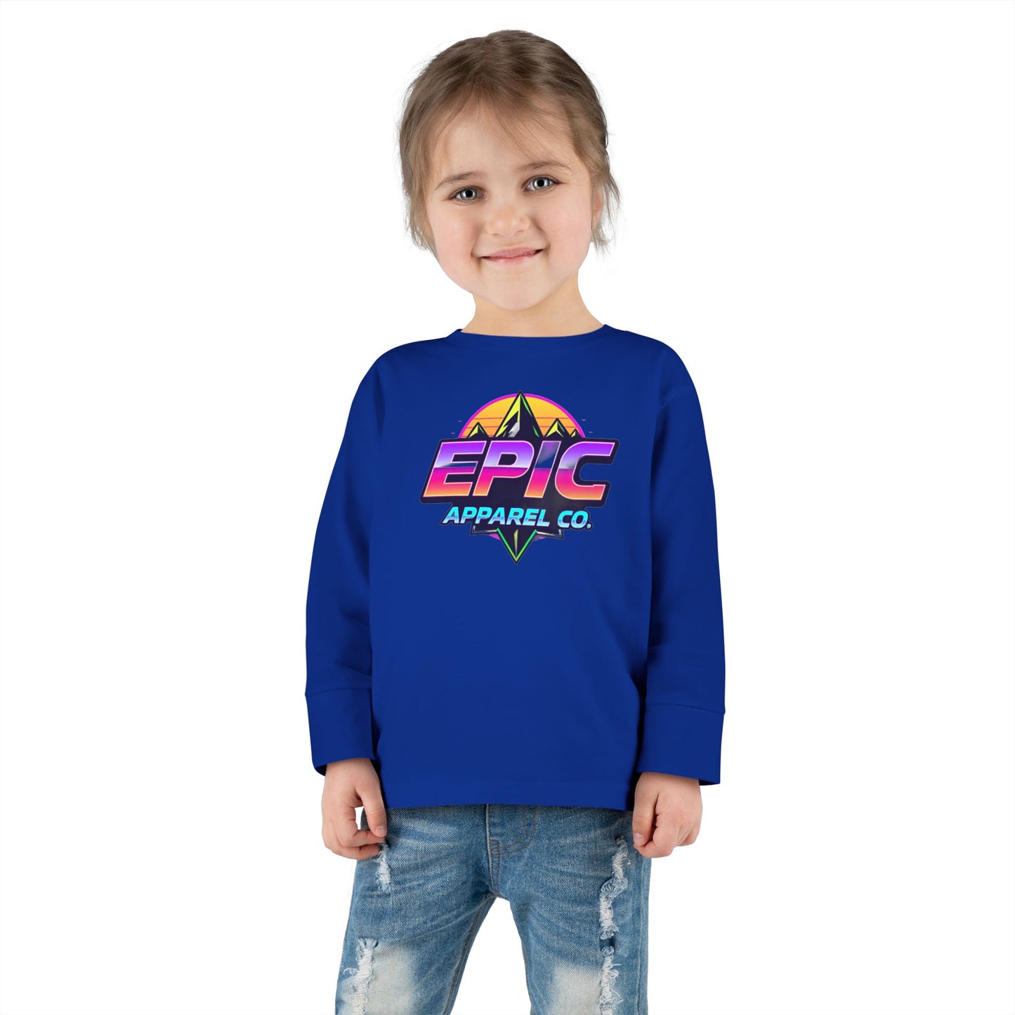 Custom Toddler Long-Sleeve Tee – Soft, Durable, and Perfect for Little Ones