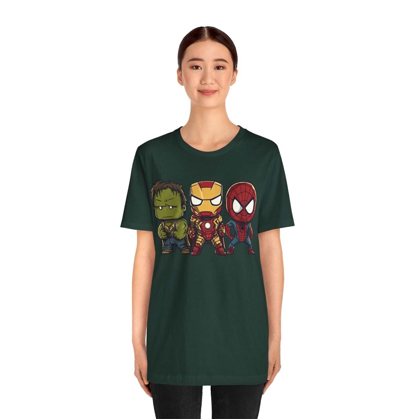 The Avengers Trio Tee – Unisex Jersey Short Sleeve