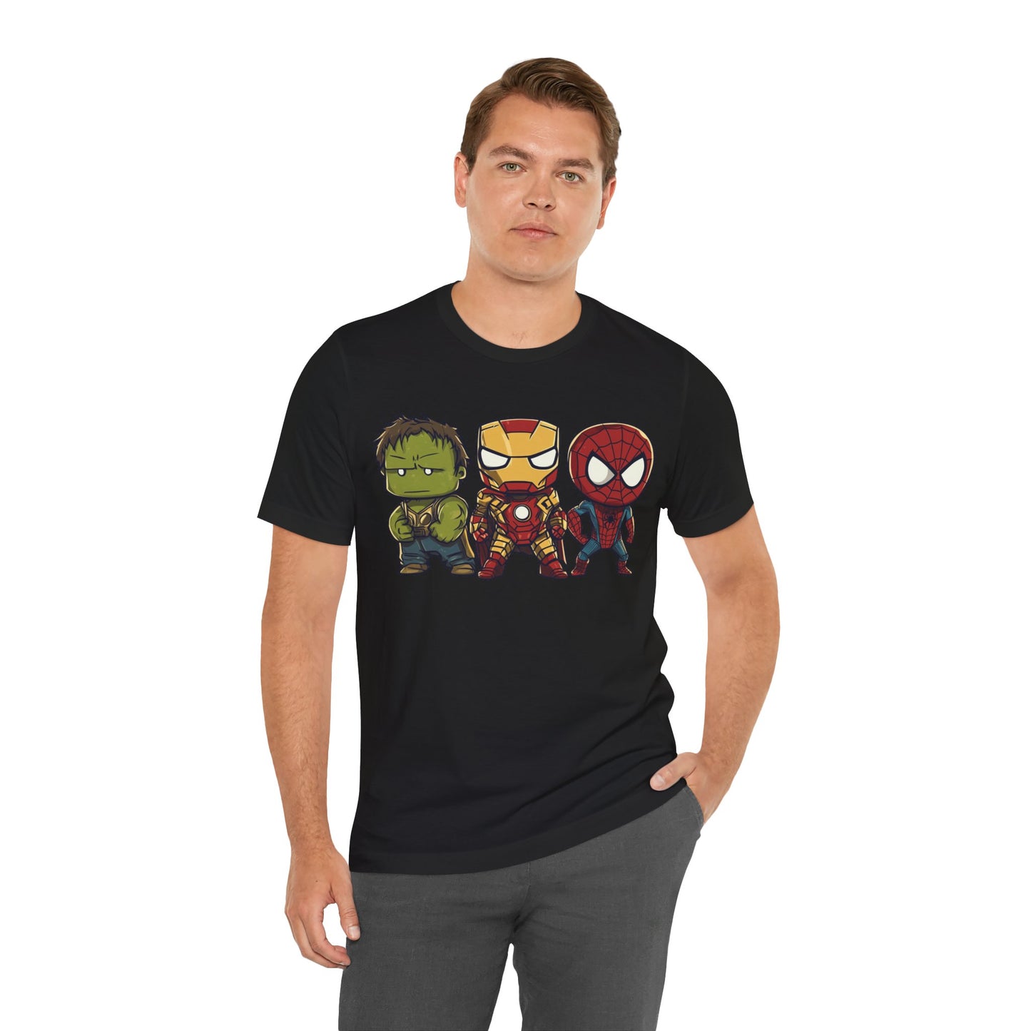 The Avengers Trio Tee – Unisex Jersey Short Sleeve