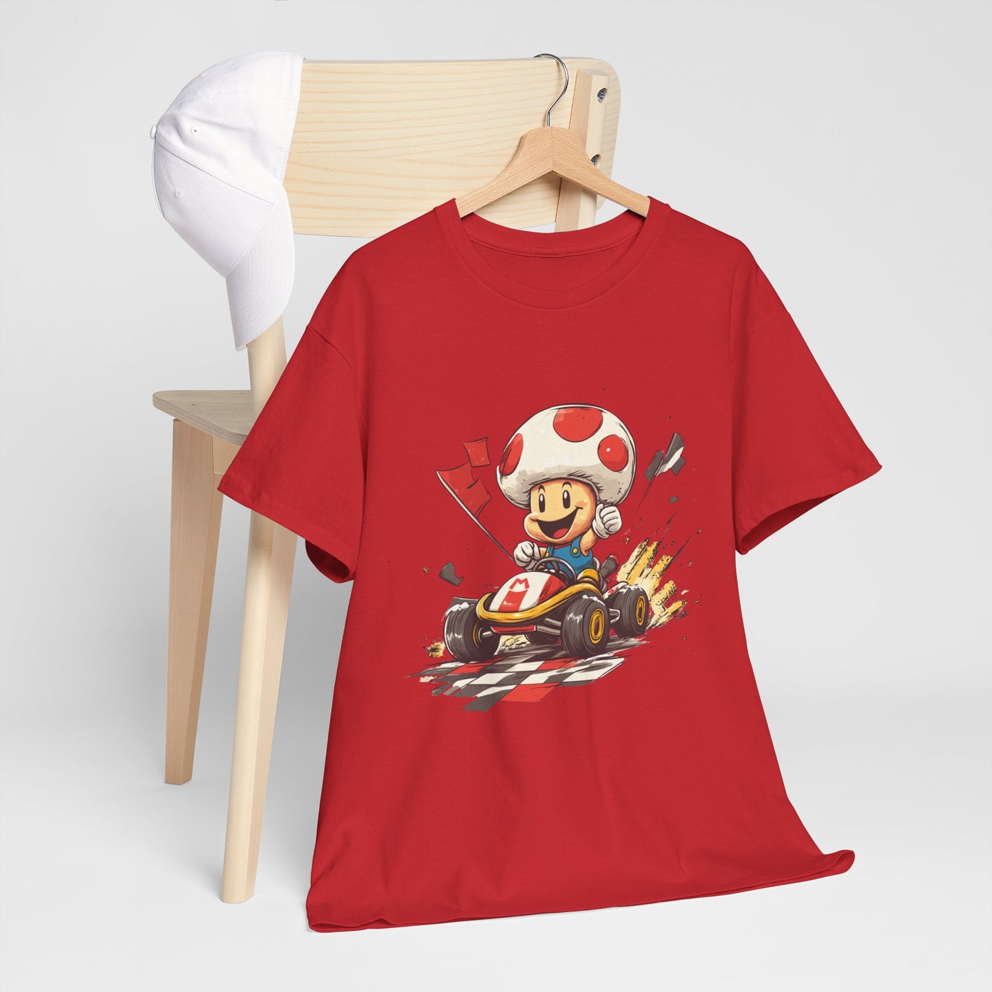 Toad's Victory Lap Tee – Nostalgic Fun for Kids and Adults!