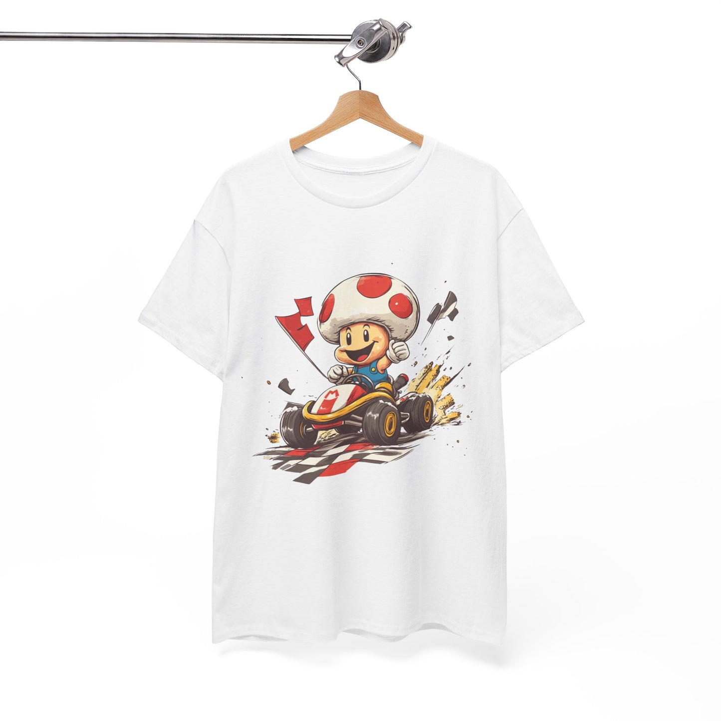 Toad's Victory Lap Tee – Nostalgic Fun for Kids and Adults!