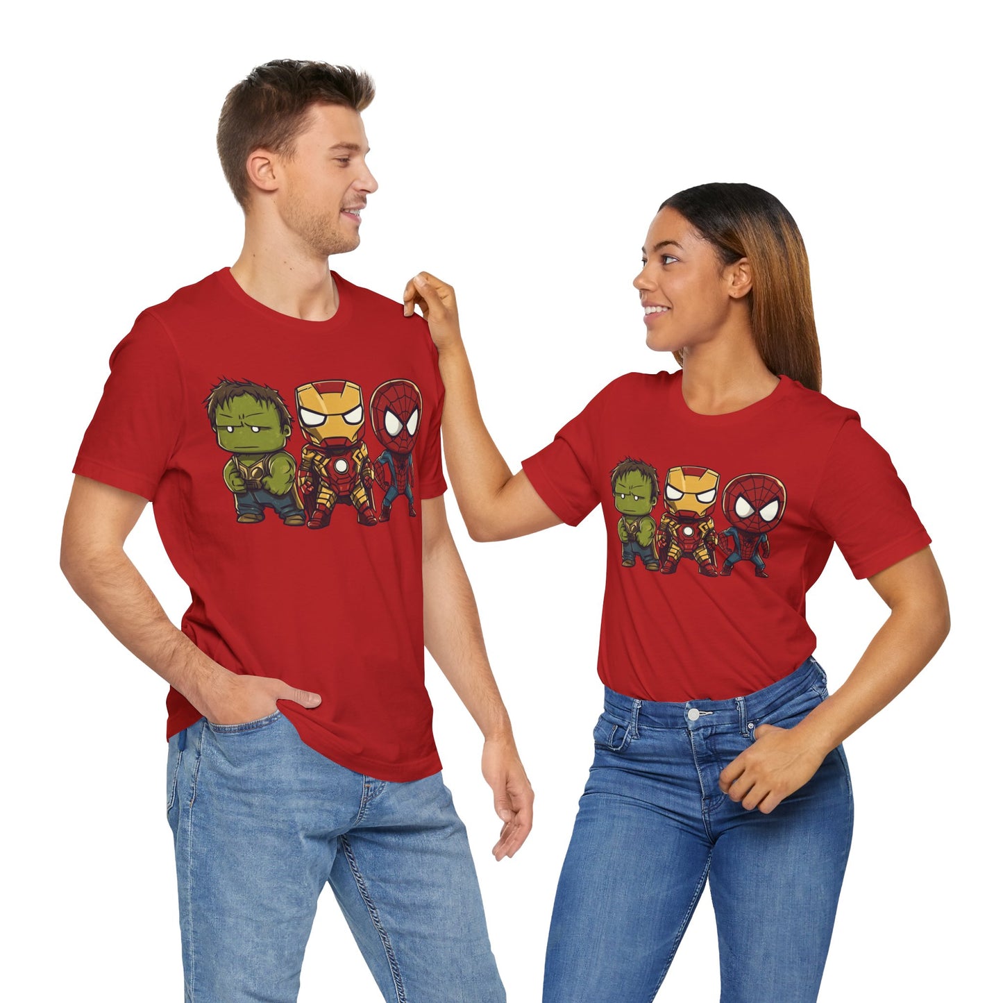 The Avengers Trio Tee – Unisex Jersey Short Sleeve