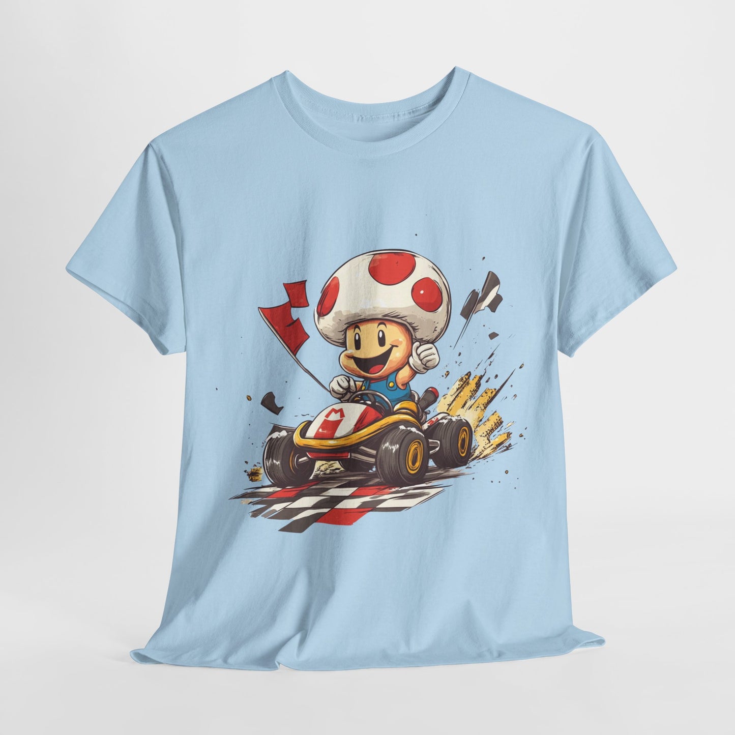 Toad's Victory Lap Tee – Nostalgic Fun for Kids and Adults!